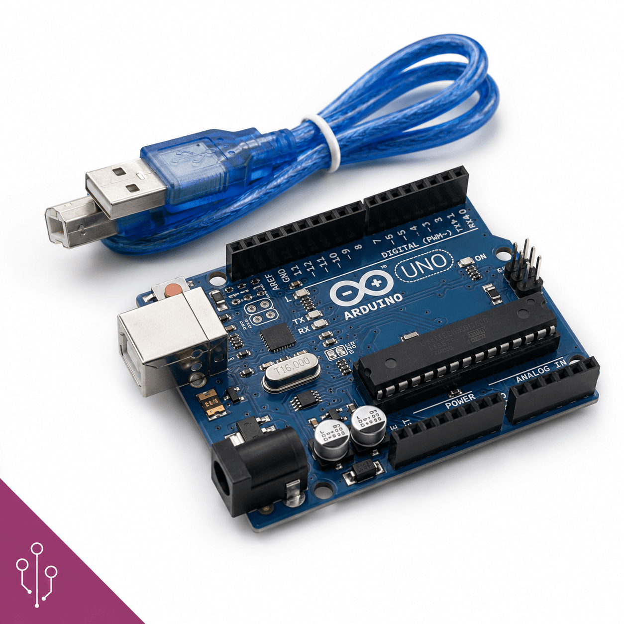Arduino Uno R3 Board with Cable